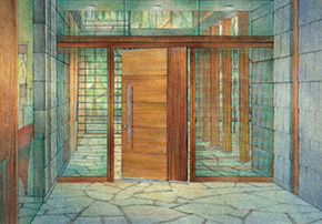 49920 shown in Douglas Fir and Sapele Mahogany