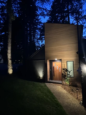 49901 Pivot Door System shown in Walnut