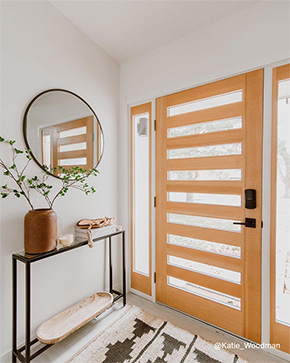 7409 shown in Douglas Fir with 7701 sidelights