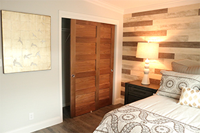Double Closet Barn Door
