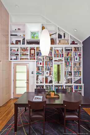 Dining Room with fir exterior door