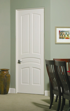 Dining Room with interior panel door