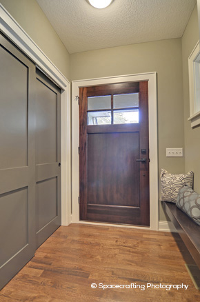 wood exterior door